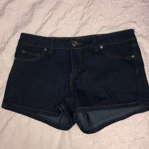 New Dark Jean Shorts